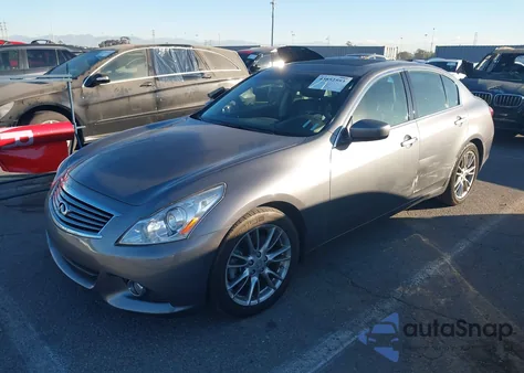 2012 Infiniti G37 Journey from USA, damaged, VIN JN1CV6AP2CM622208